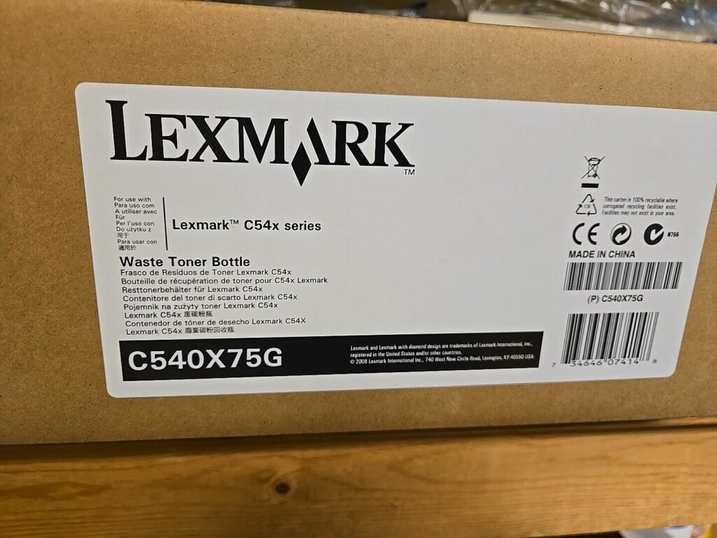 C540X75G  Waste Toner Bottle