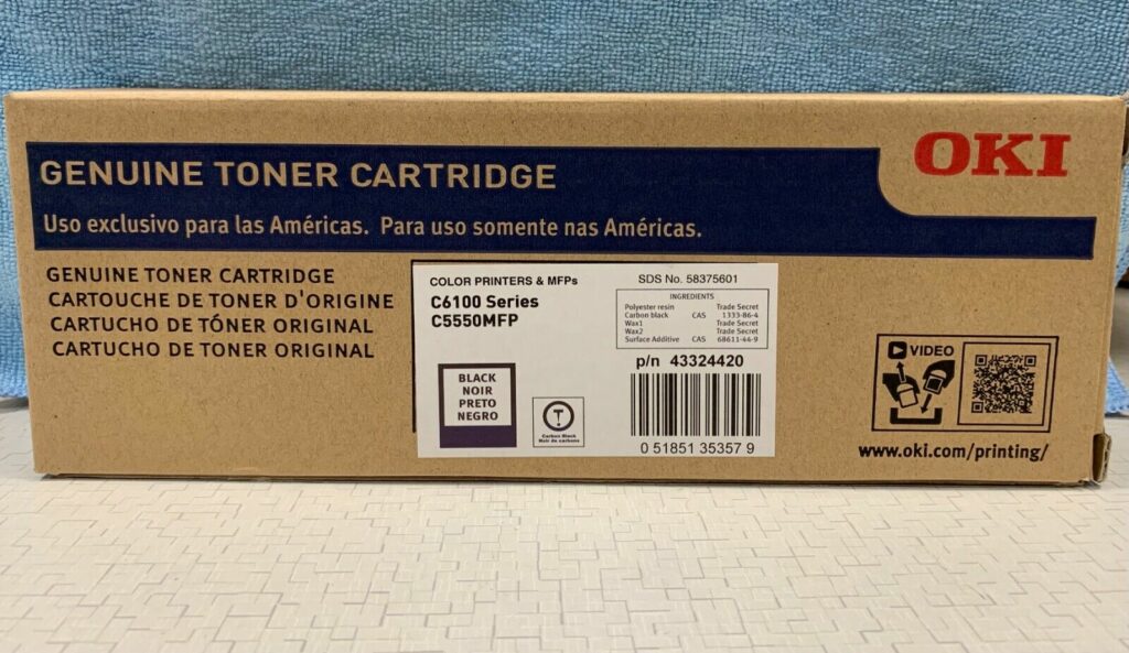 43324420 Black Toner