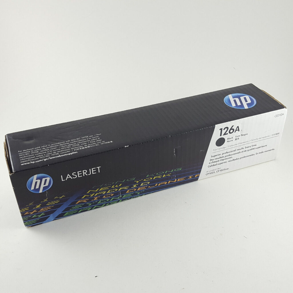 CE310A (126A) Black Toner Cartridge