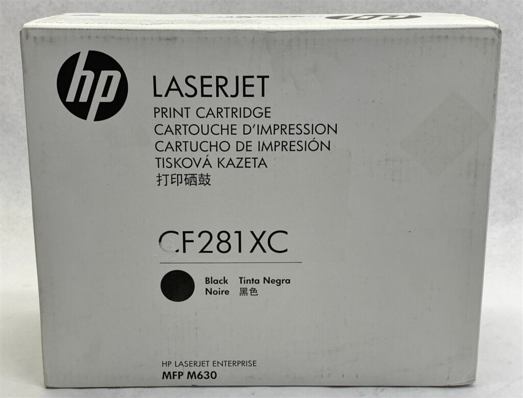 CF281XC (81X) Black High-Yield Toner Cartridge
