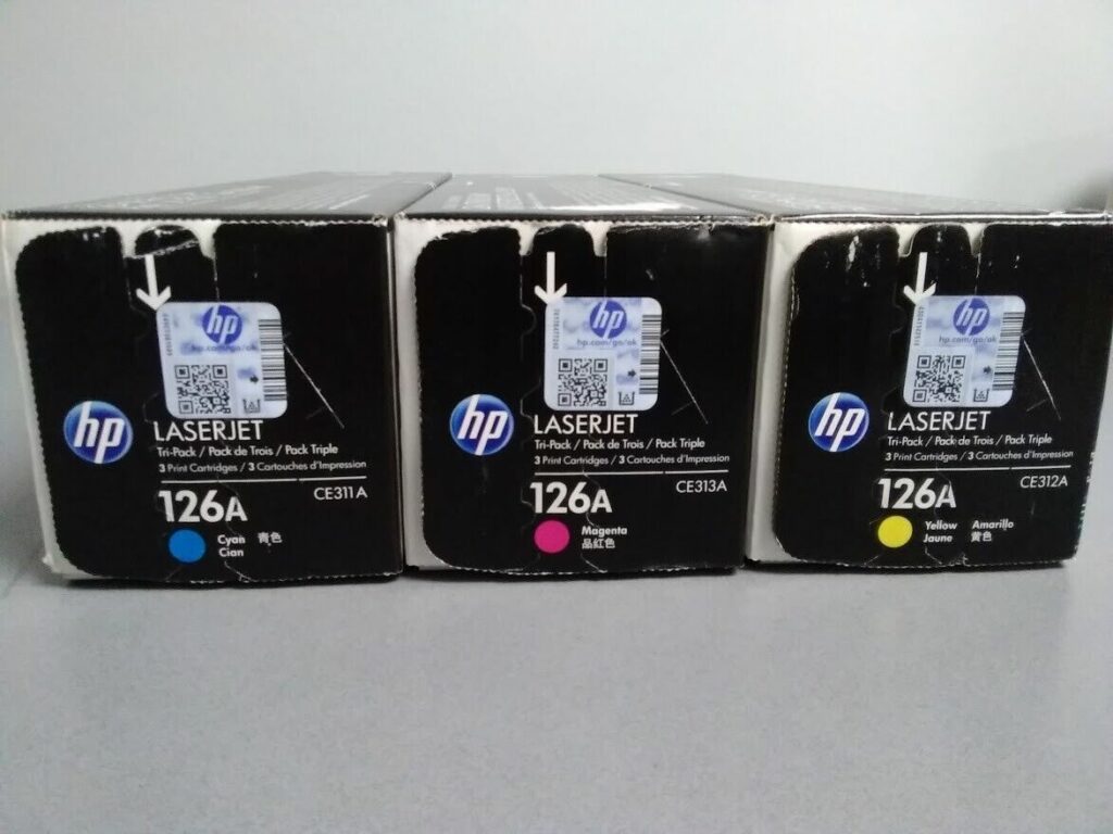 CF341A (126A) Tri-Color Toner Cartridge
