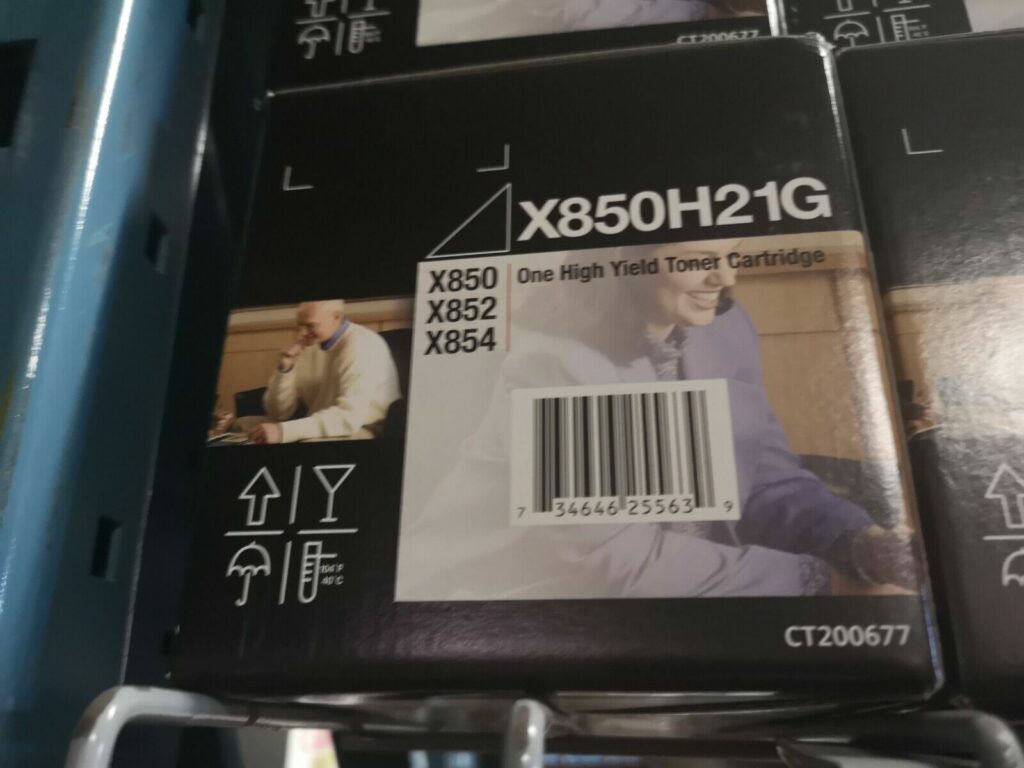 X850H21G Black Toner Cartridge