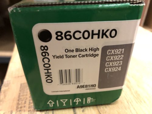 86C0HK0 Black High-Yield Toner