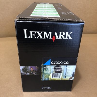 C792X4CG Cyan Extra High-Yield Toner