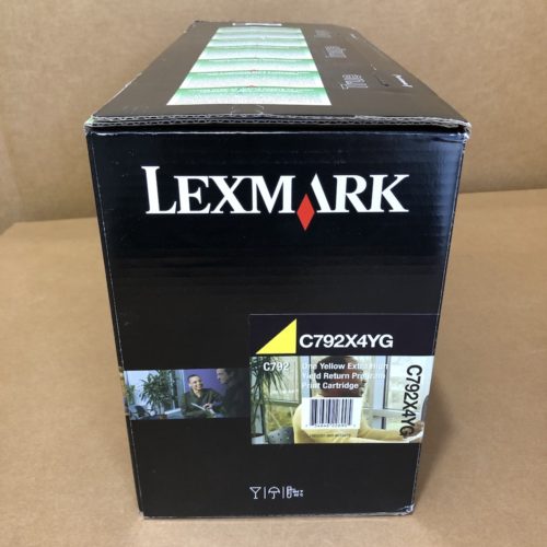 C792X4YG Yellow Extra High-Yield Toner