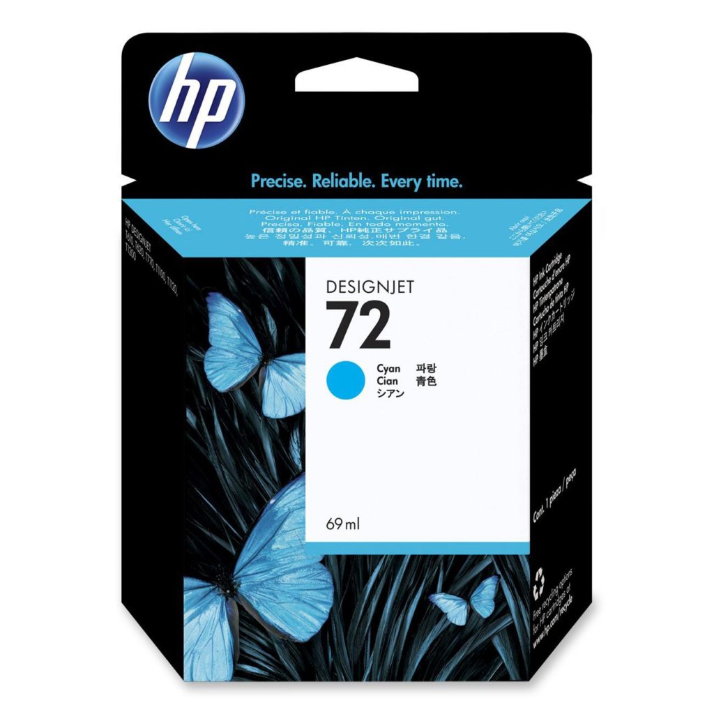 C9398A (72) Cyan Ink Cartridge