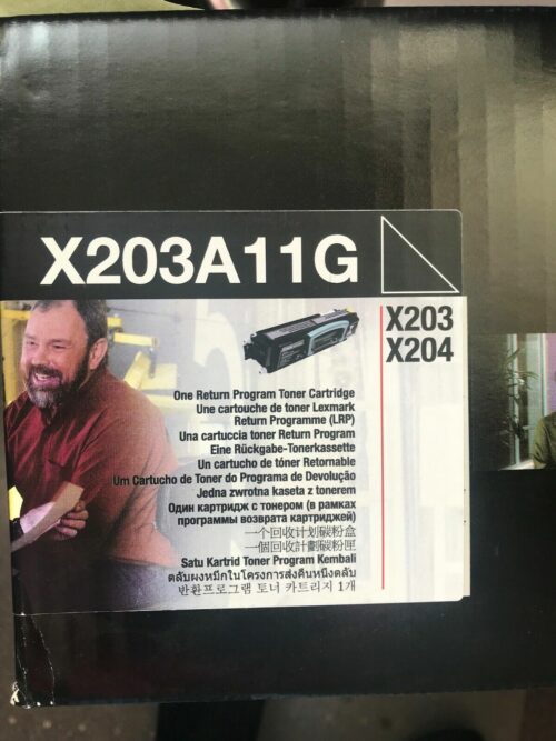 X203A11G Black Toner Cartridge