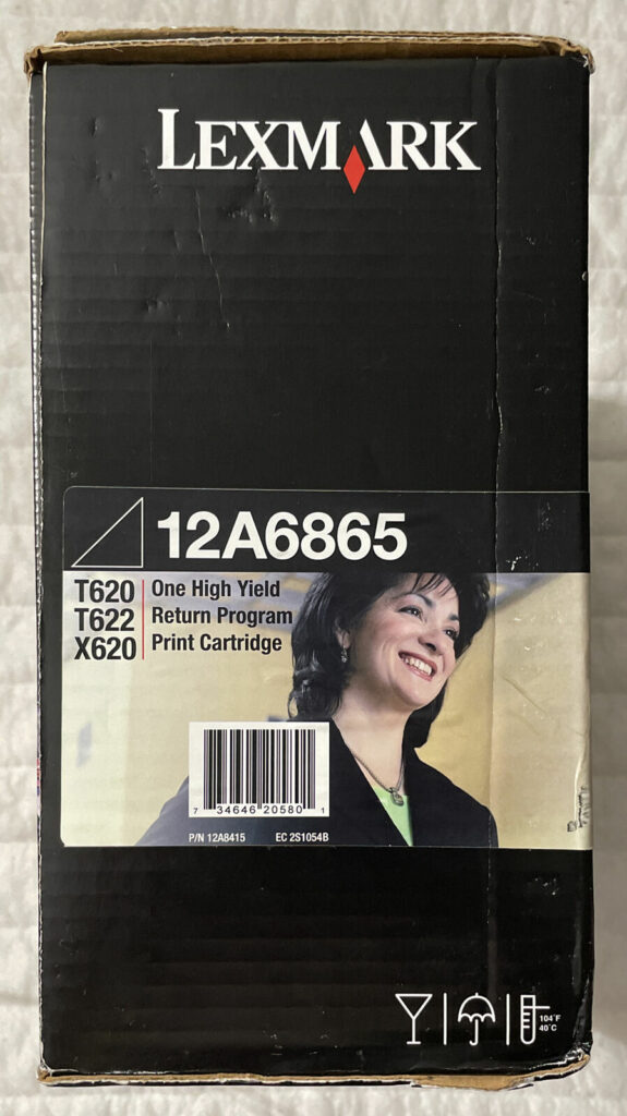 12A6865 Black High-Yield Toner
