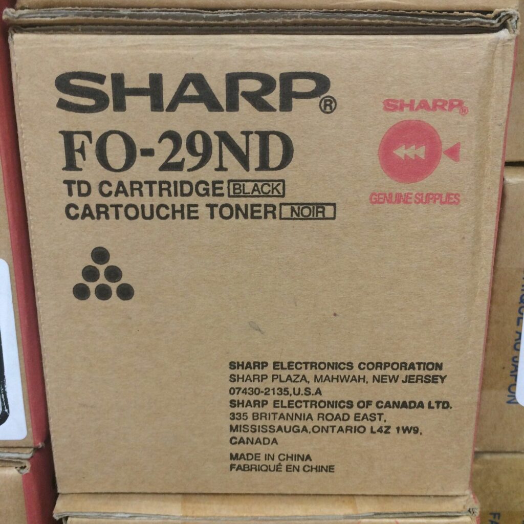 FO-29ND Black Toner Cartridge + Developer