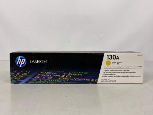 CF352A (130A) Yellow Toner Cartridge