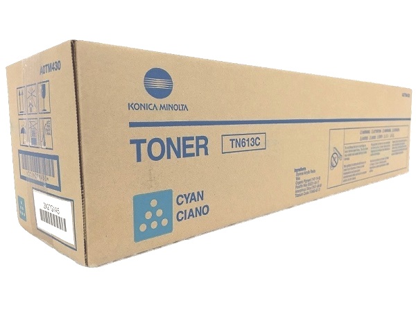 TN613C (A0TM430) Cyan Toner Cartridge