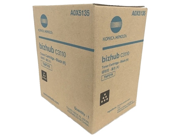 TNP51K (A0X5135) Black Toner