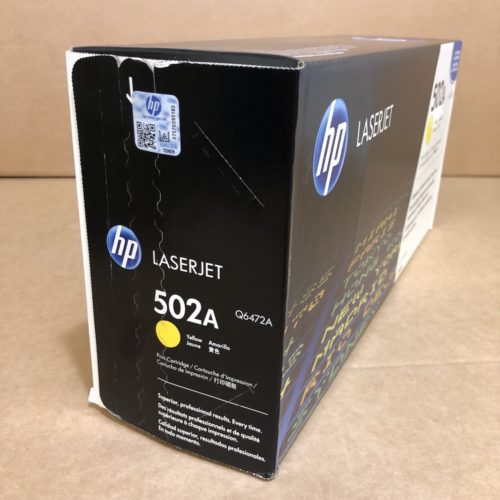 Q6472A (502A) Yellow Toner Cartridge