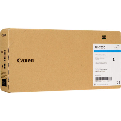 PFI707C (9822B001) Cyan Pigment Ink Cartridge