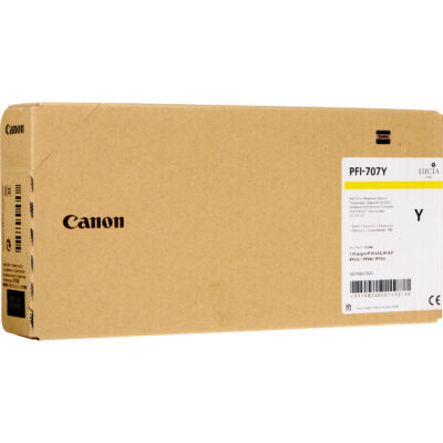 PFI707Y (9824B001) Yellow Pigmented Ink Cartridge