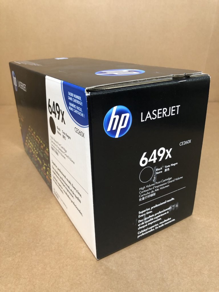 CE260X (649X) Black High-Yield Toner Cartridge