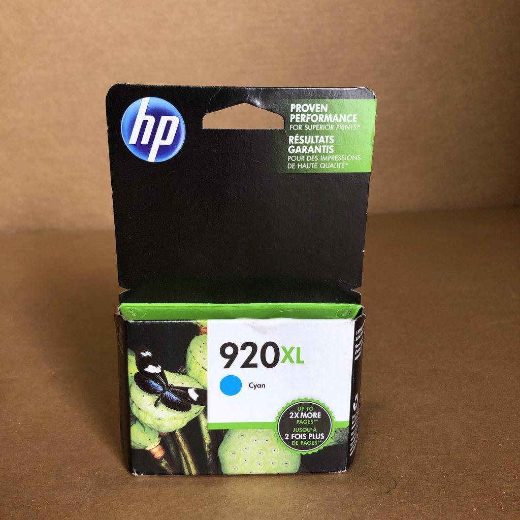 CD972AN (920XL) Cyan Ink Cartridge
