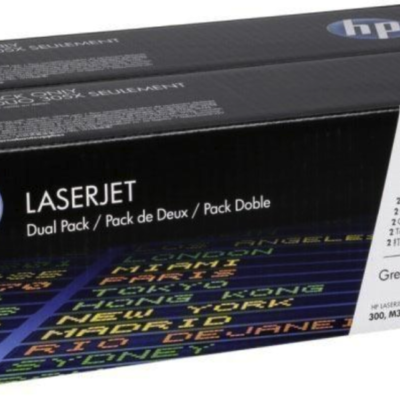 CE410XD (305X) 2-Pack Black HY Toner
