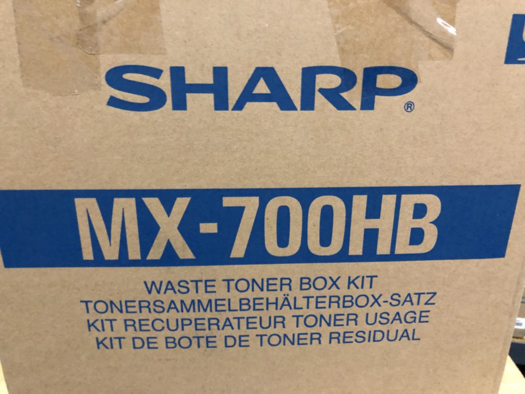 MX-700HB Waste Toner Box
