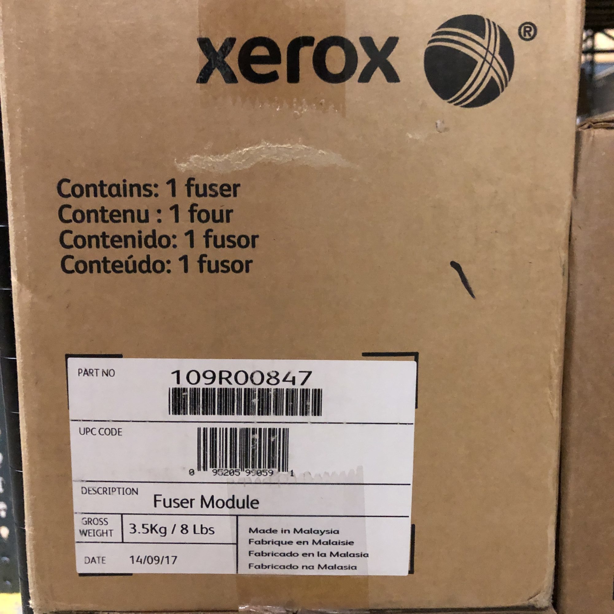 thumbnail image 2 of Xerox Fuser (110V) (100,000 Yield) 115R00088 2 of 10