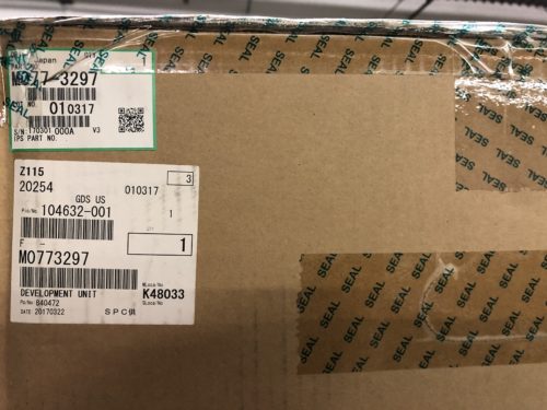 M0773297 Black Developer Unit