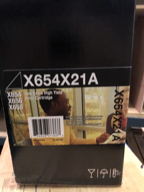 X654X21A Black Extra High-Yield Toner