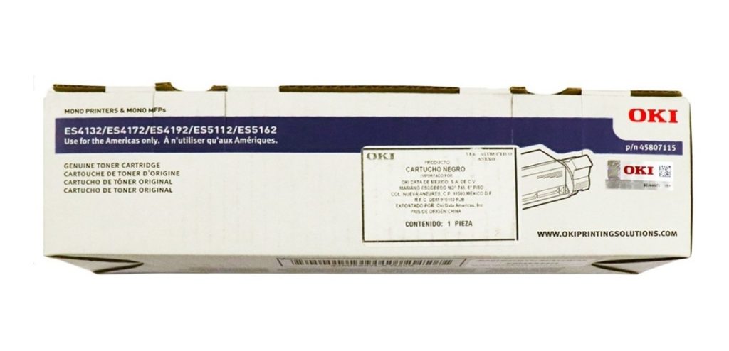 45807115 Black Toner