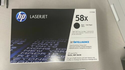 -CF258X (58X) Black High-Yield Toner
