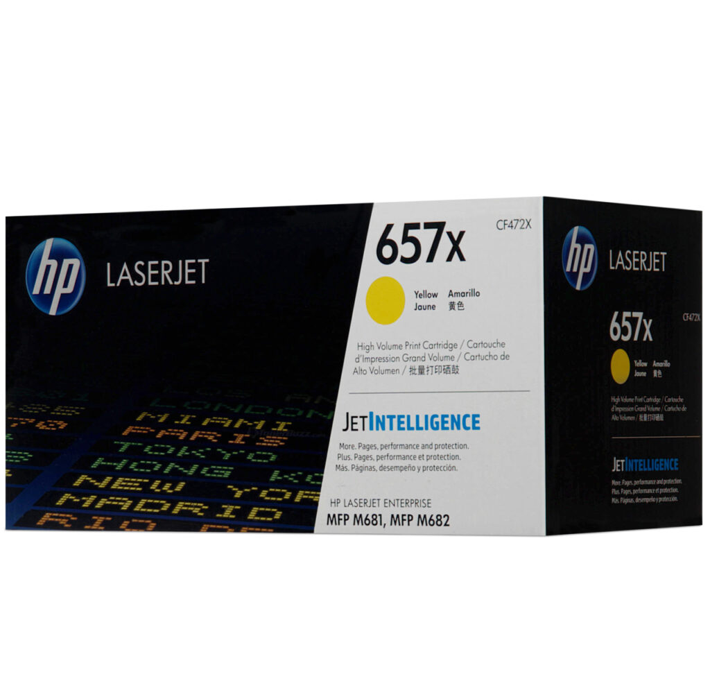 CF472X (657X) Yellow High Yield Toner