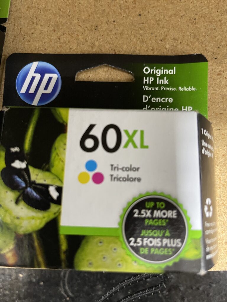 CC644WN (60XL) Tri-Color High-Yield Ink Cartridge