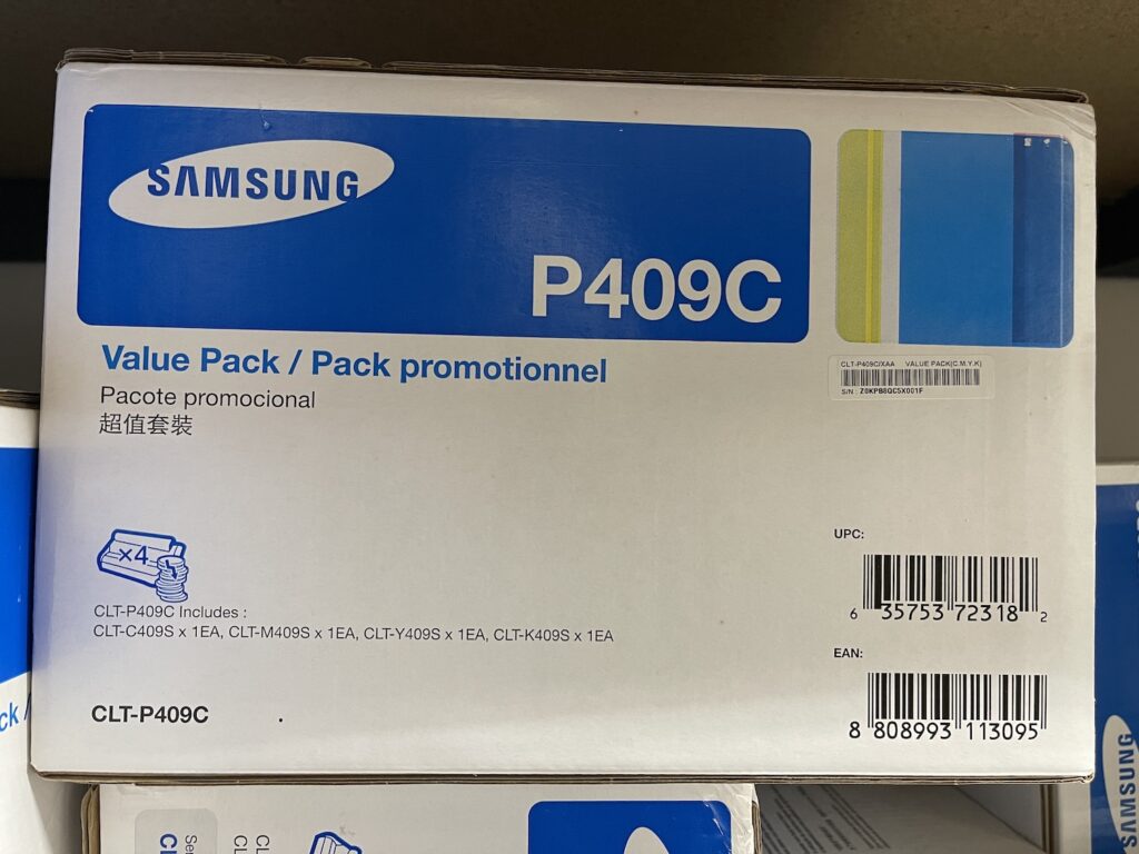 CLT-P409C Toner Combo-pack BCMY