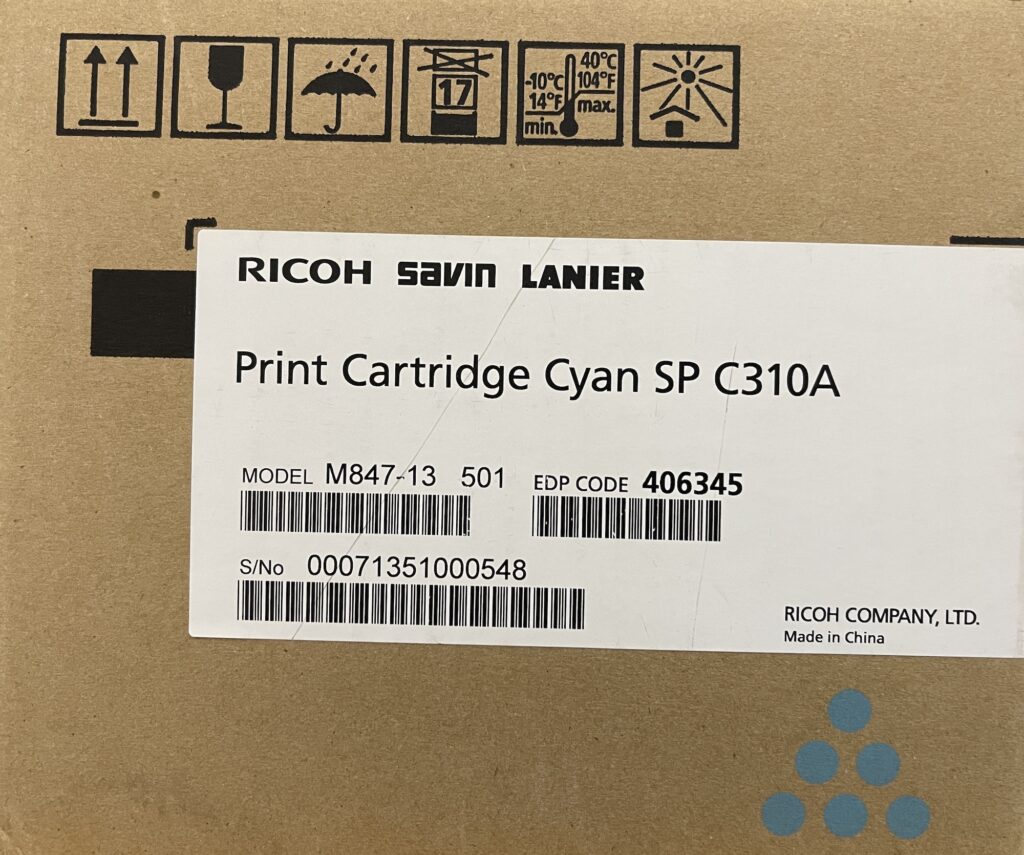 406345 Cyan Toner