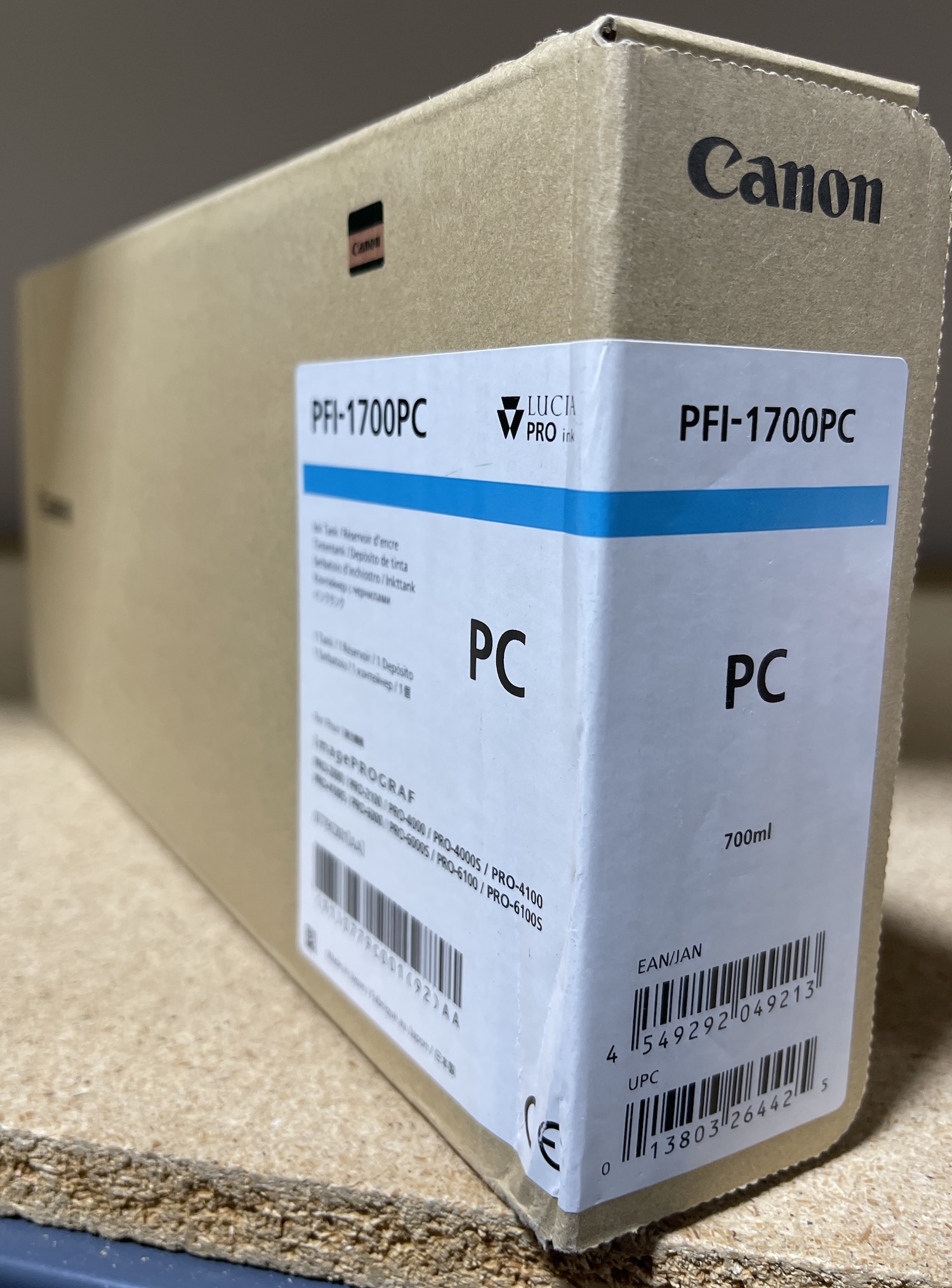 PFI1700PC (0779C001) Photo Cyan Ink