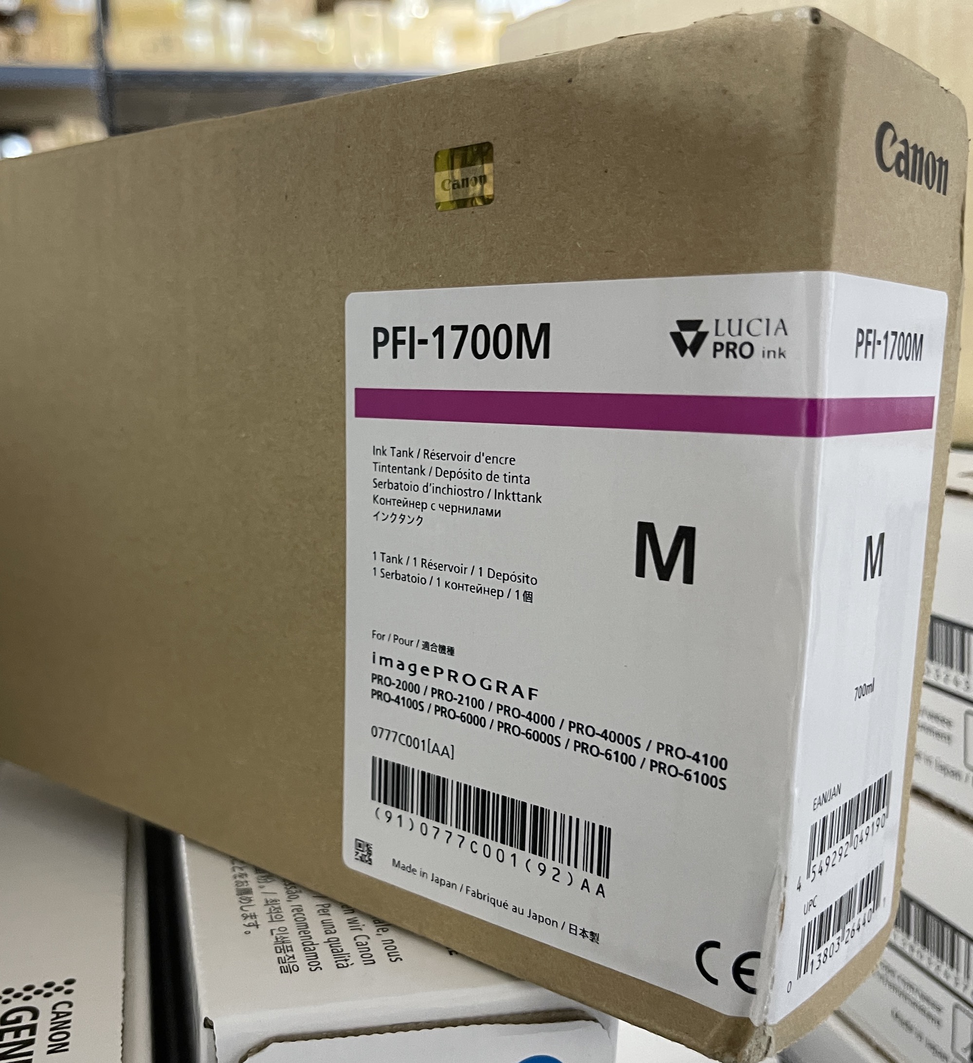 PFI1700M (0777C001) Magenta Ink