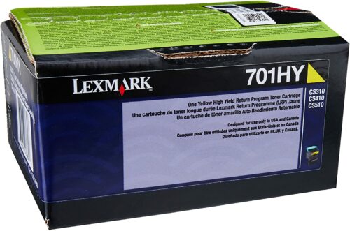 70C1HY0 (701HY) Yellow High-Yield Toner