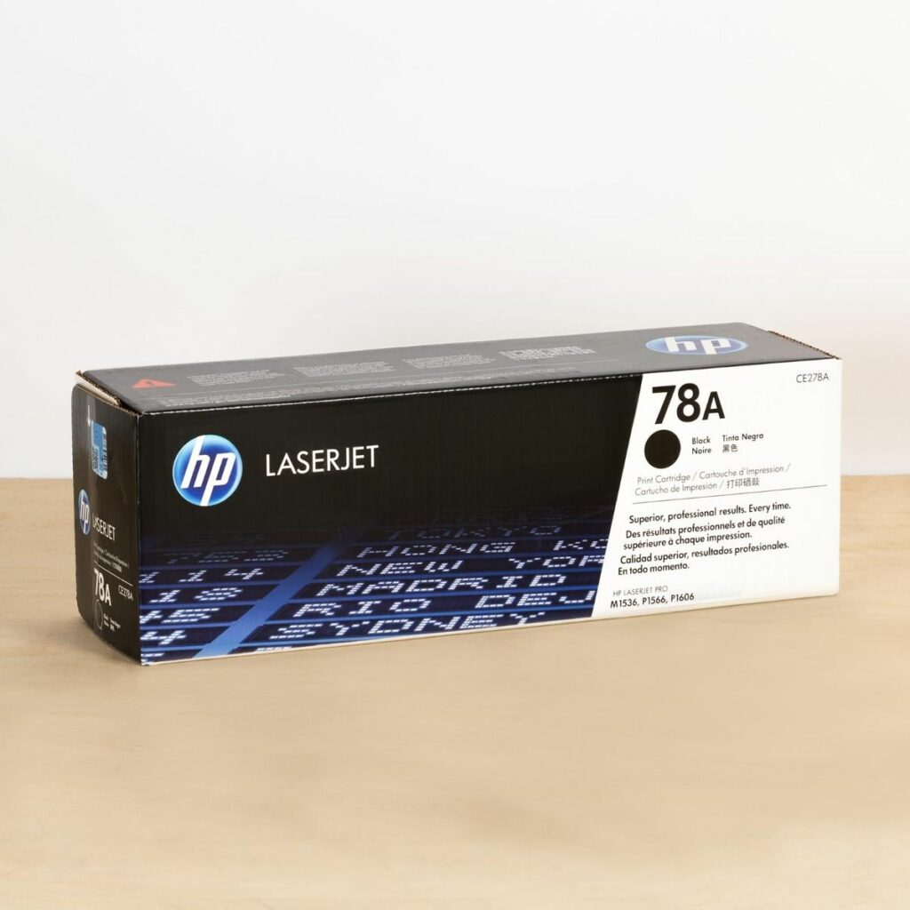 CE278A (78A) Black Toner Cartridge