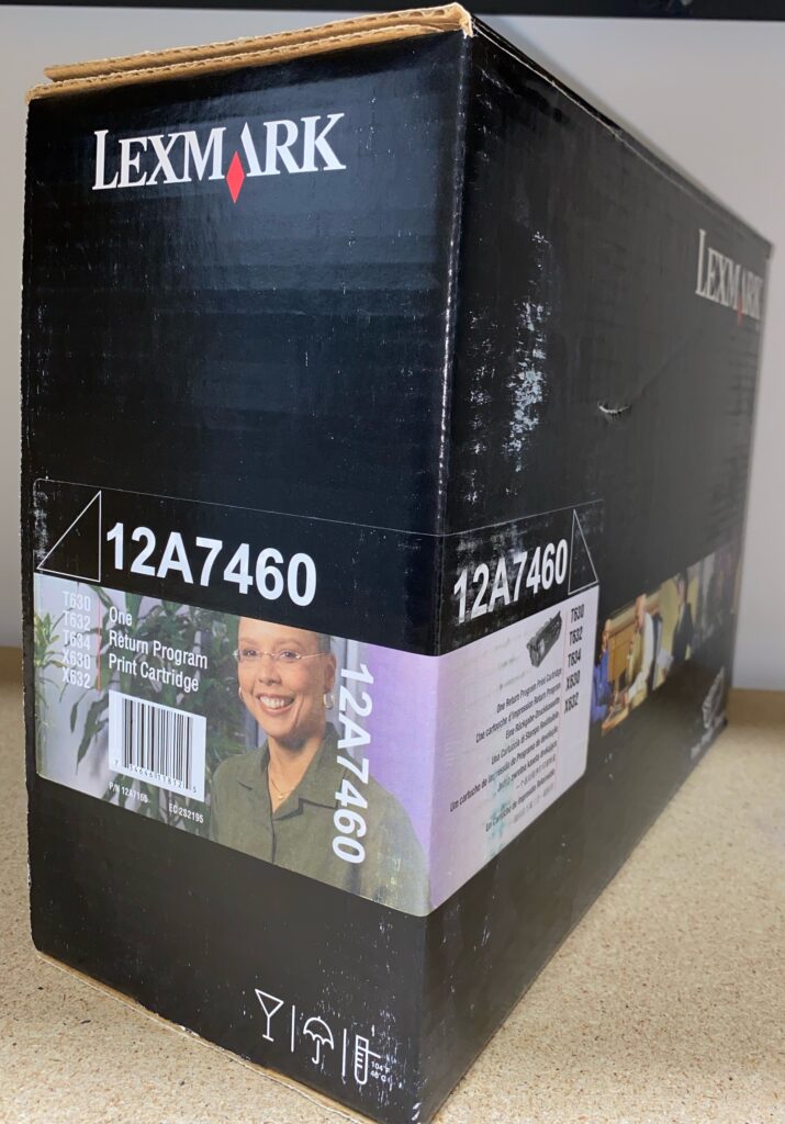 12A7460 Black Toner Cartridge