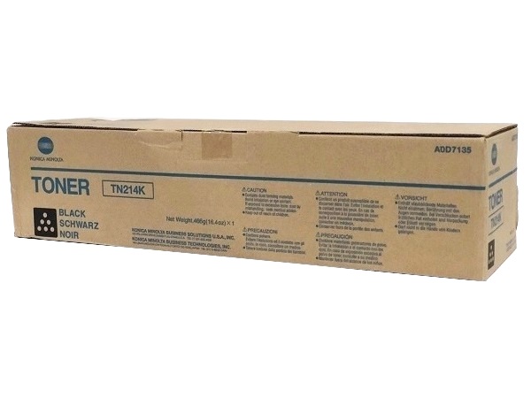 TN214K (A0D7135) Black Toner Cartridge