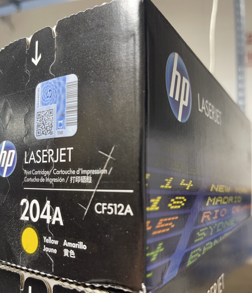 CF512A (204A) Yellow Toner Cartridge