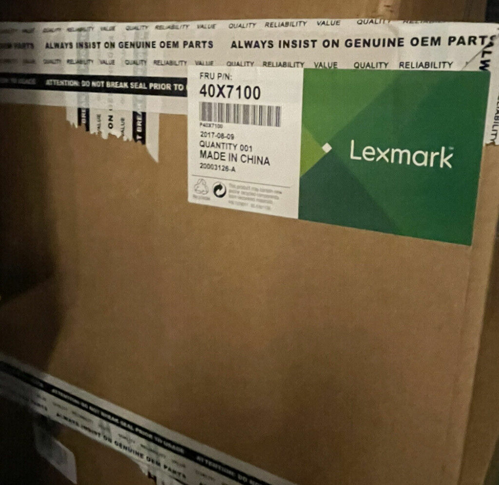40X7100  Fuser Maintenance Kit