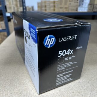 CE250X (504X) Black High-Yield Toner Cartridge