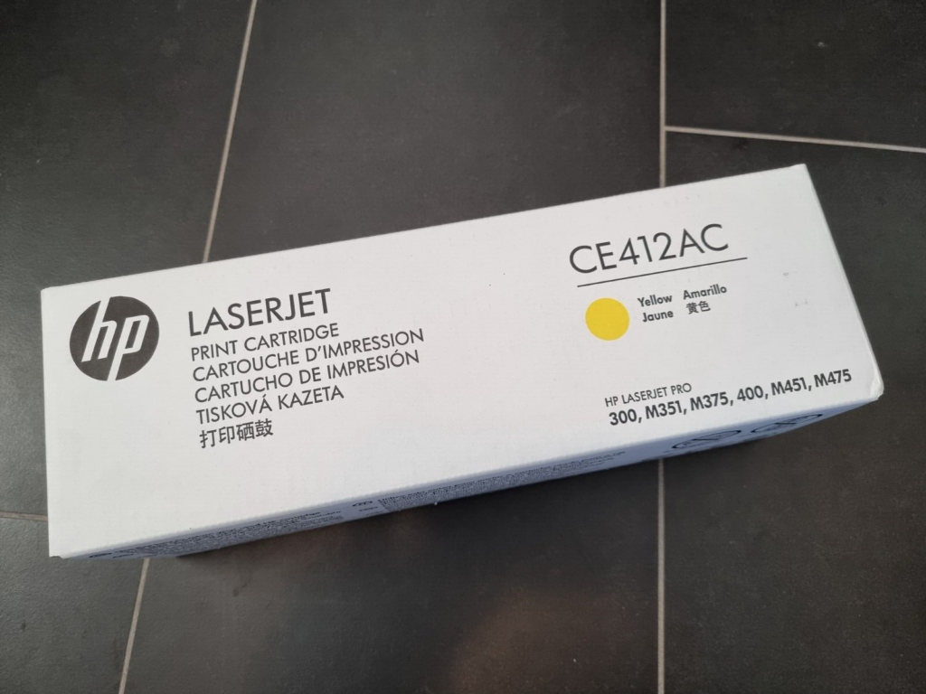 CE412AC (305A) Yellow Toner Cartridge