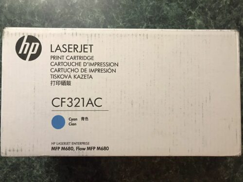 CF321AC (653A) Cyan Toner Cartridge
