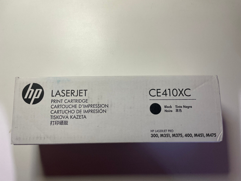 CE410XC (305X) Black High-Yield Toner Cartridge