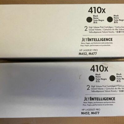 CF410XD (410X) 2-Pack Black HY Toner