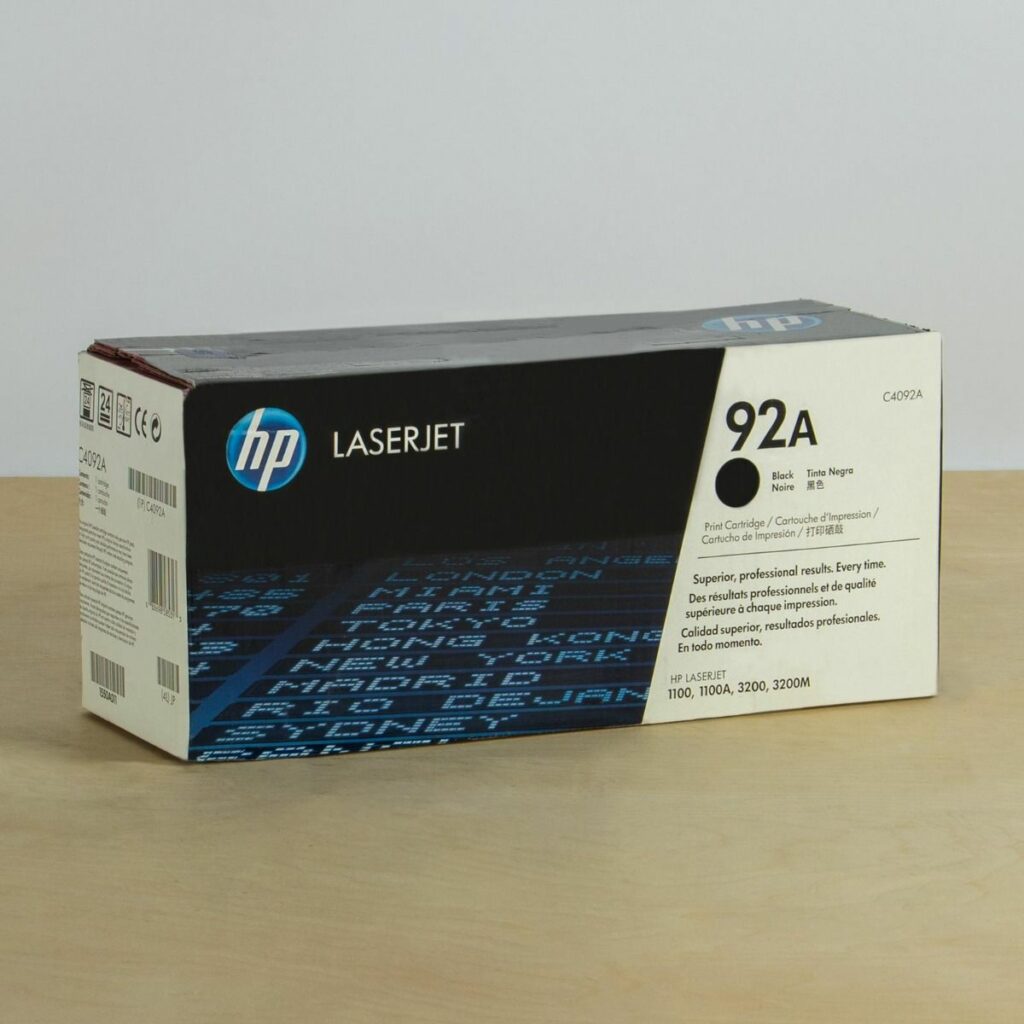 C4092A (92A) Black Toner Cartridge
