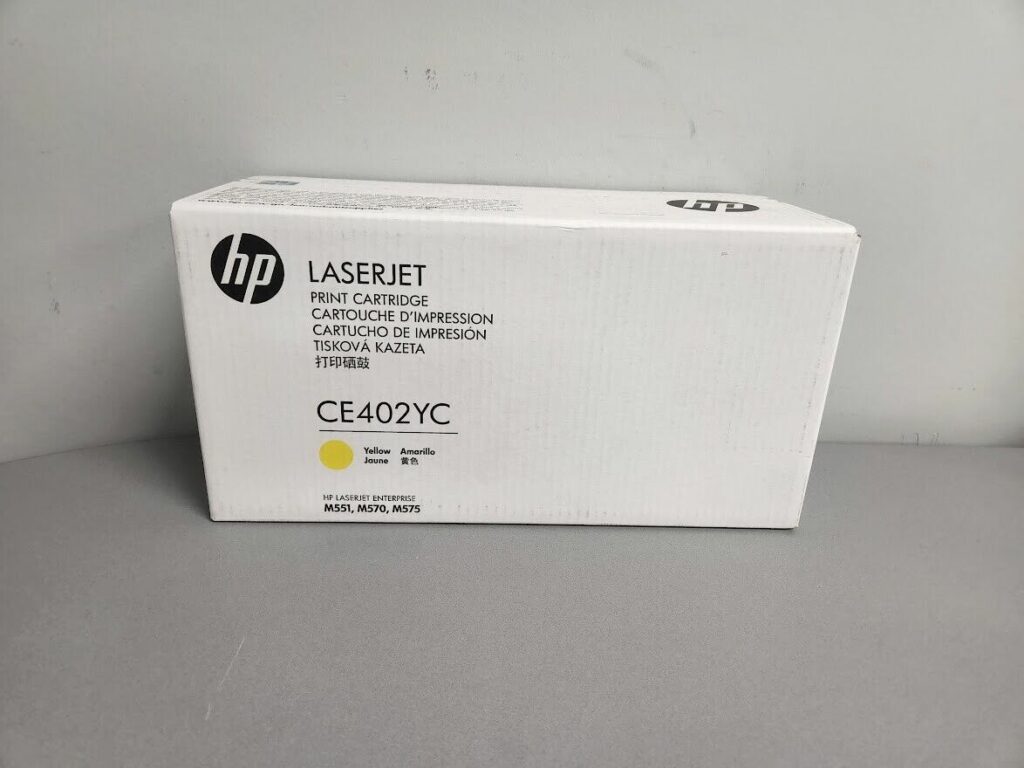 CE402YC (507A) Yellow High-Yield Toner Cartridge