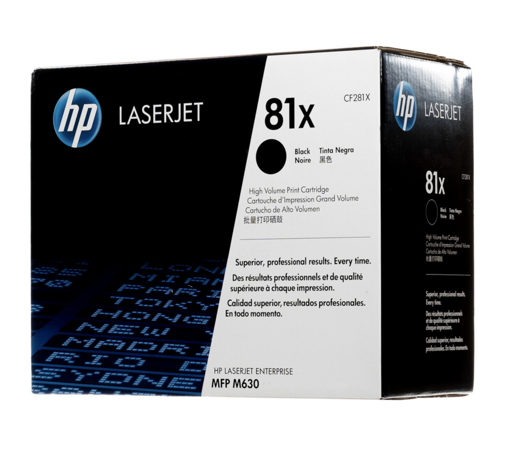 CF281X (81X) Black High-Yield Toner Cartridge