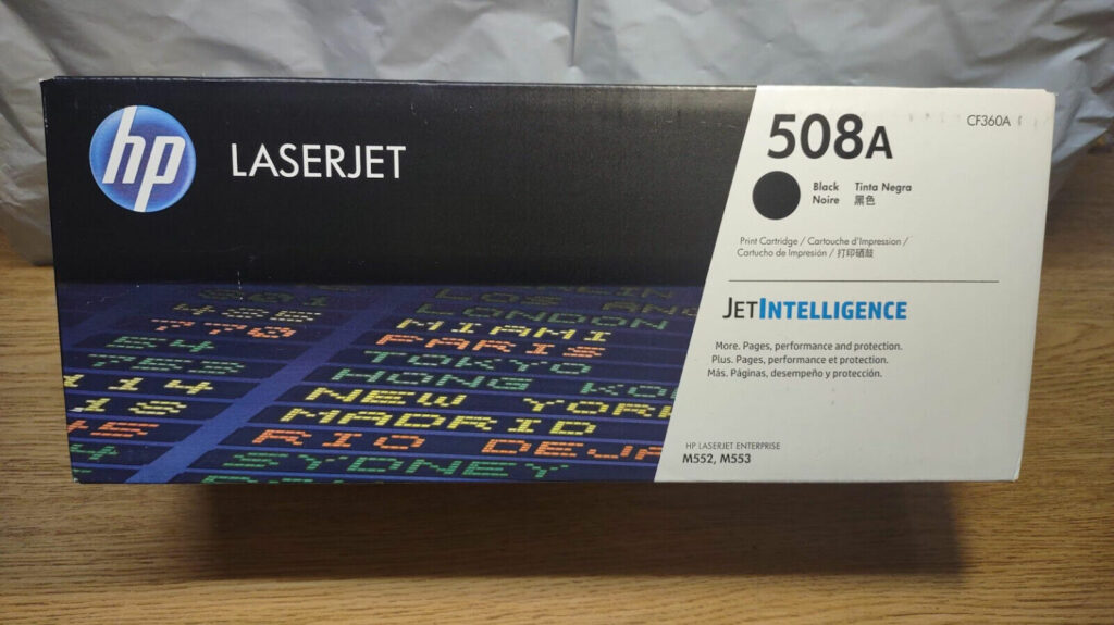 CF360A (508A) Black Toner Cartridge