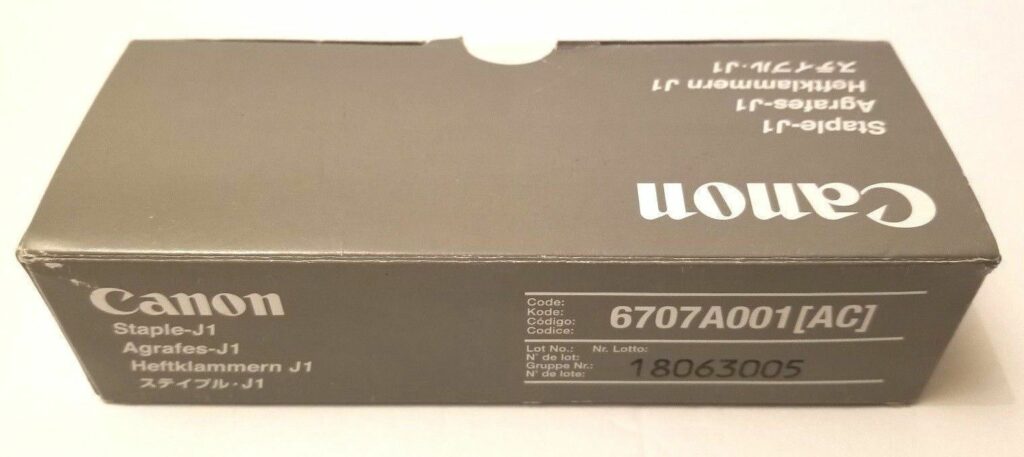 ~J1 (6707A001) (3/box) Staple Cartridge